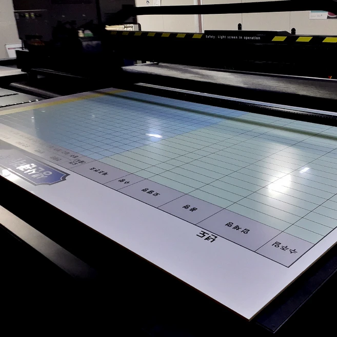 재고현황판 900x600 도안보드 인쇄칠판 화이트보드 주문제작, 일반