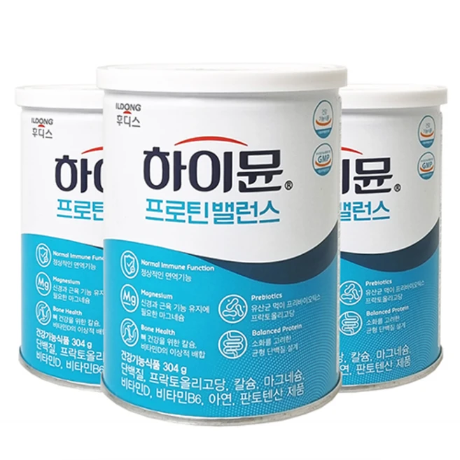 일동후디스 하이뮨 프로틴 밸런스, 304g, 3개