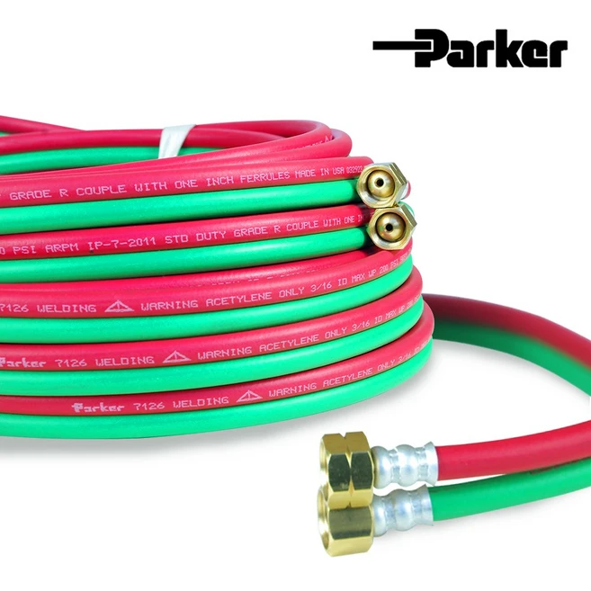 미국산 파카 미제 parker 용접호스 산소용접 쌍호스 5파이 10M, 05. 파카 쌍호스 50M, 1개