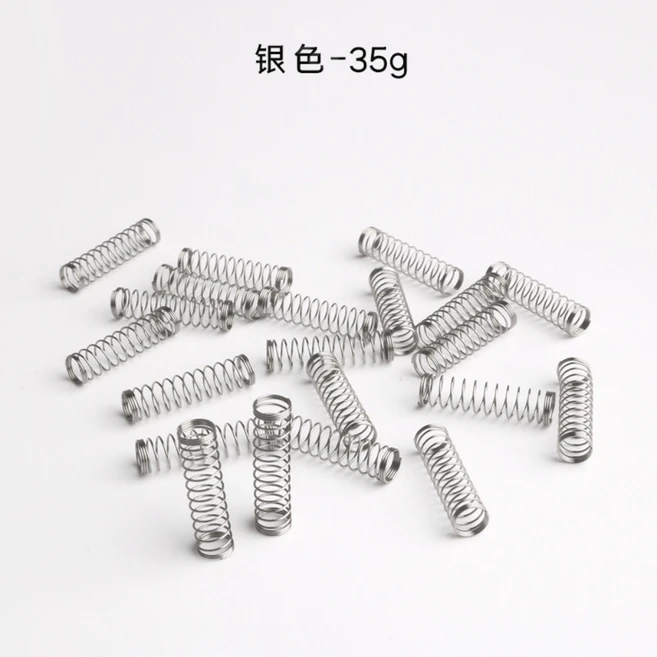 기계식 키보드 스위치 스프링 맞춤형 수정 35G 45G 60G, 옵션3, 패키지 1, 실버-35G 스프링