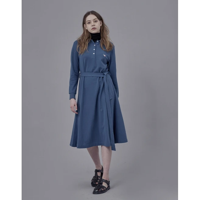 스코티 플레어 폴로 원피스 AGBA7F4OPS01