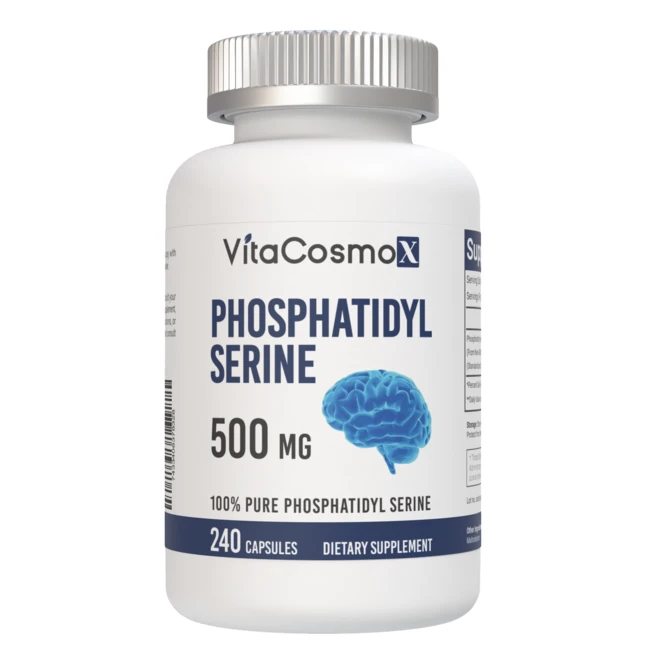 LongLifeNutri Phosphatidylserine 롱라이프 포스파티딜세린 500mg 180정, 240정, 1개