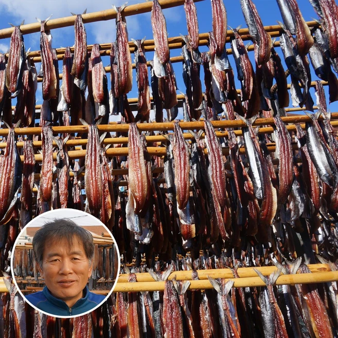 샘물수산 포항 구룡포 햇과메기철, 선택3)진공포과메기 20마리40쪽(단품,껍질안깐거), 1개