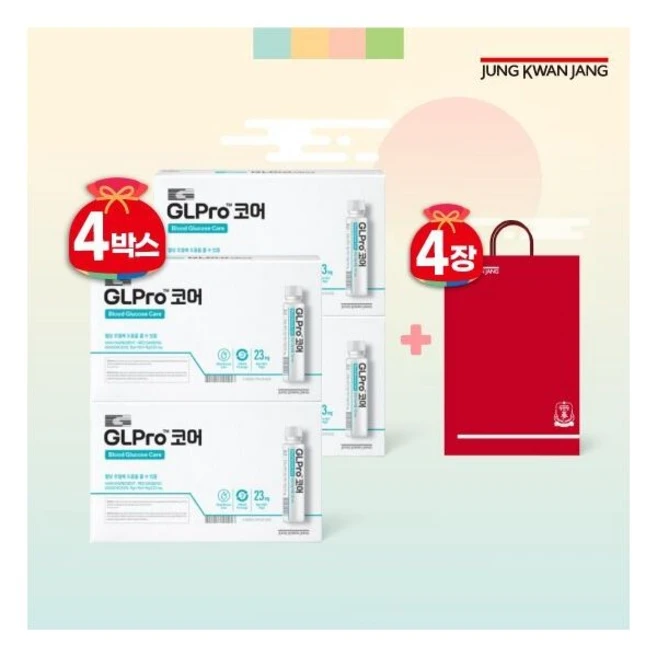 정관장 지엘프로 코어 4박스, 4개