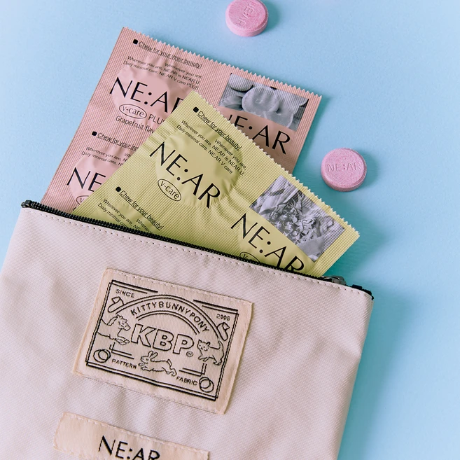 니아르 브이케어 파인애플맛 유기농 보검선인장 추출물 츄어블 브이 캔디 1700mg X, 28정, 1박스