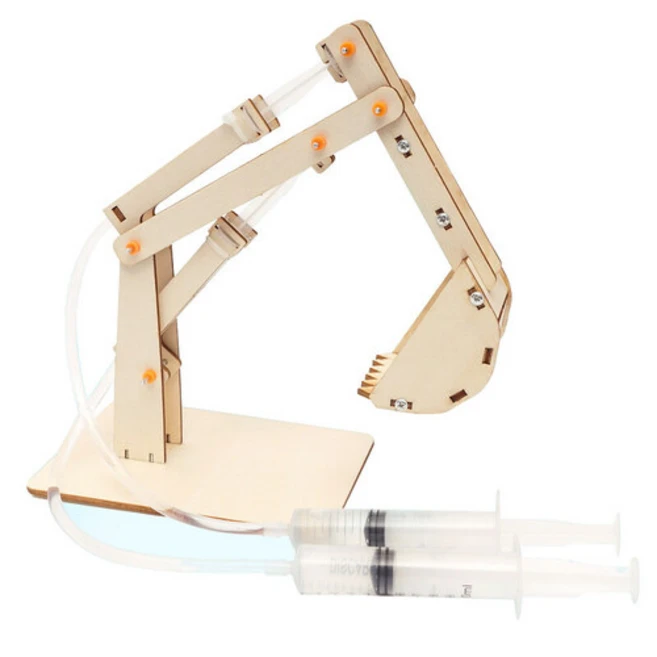 (5인 세트)TCS 2관절 로봇팔 유압 포크레인_R-20A X 5SET 과학 실험 키트 STEAM