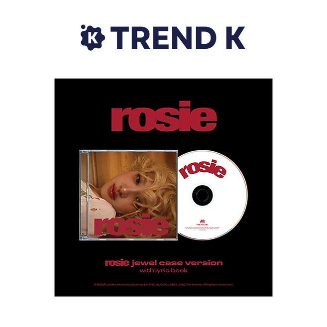 로제 앨범 first studio [rosie] 쥬얼 블랙핑크 ROSE 로이 Jewel Ver. (미개봉)