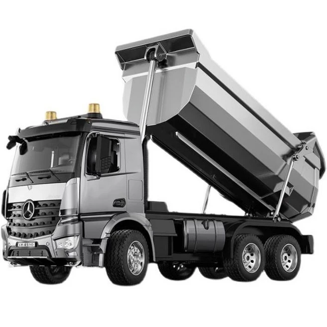 벤츠 아록스 덤프트럭 RC카 4륜 E590 1/20 메르세데스 4x4, RC카+7.4V 1200 배터리 추가, 1개