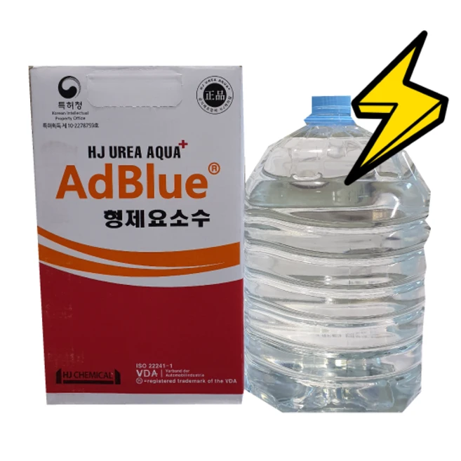 HJ Urea Aqua+ 10L 요소수(국내생산)(특허등록)(형제케미칼 정품)(호스 포함), 1개