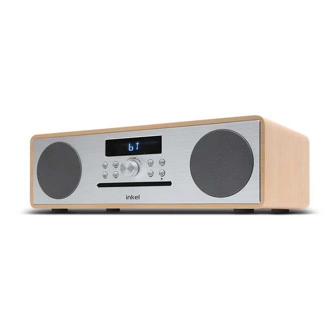 인켈 CD플레이어 겸 블루투스 오디오 스피커 IK-A370CD, Oak