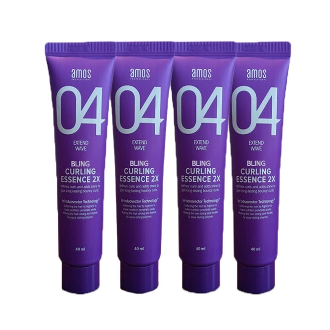 Amos NEW 컬링에센스HG 2x 40ml 4개세트, 4개