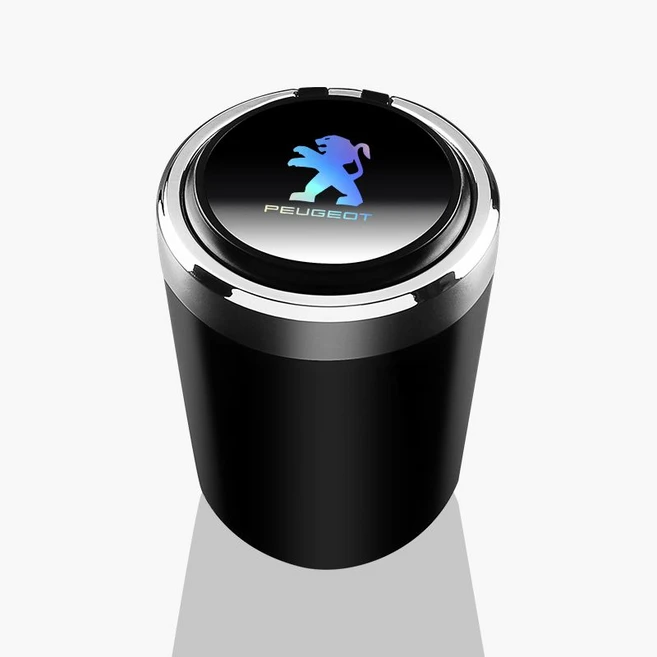 푸조 408x 508l 4008 5008 3008 차량용재떨이 재털이 미니휴지통, B타입, 1개
