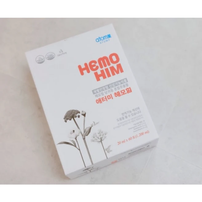 면역력 개선 증진 한약 추출물 애터미 헤모힘 20ml, 2.4L, 1박스