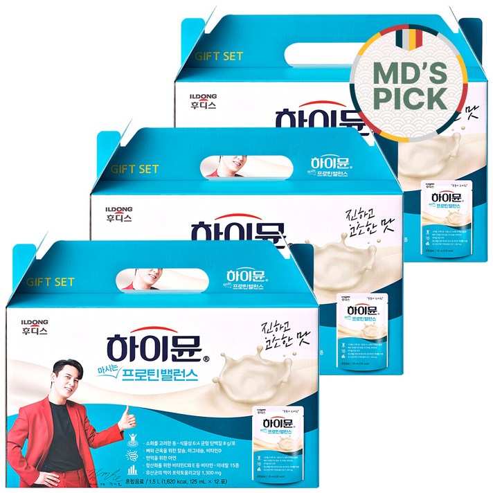 하이뮨 마시는 프로틴 밸런스, 125ml, 36개