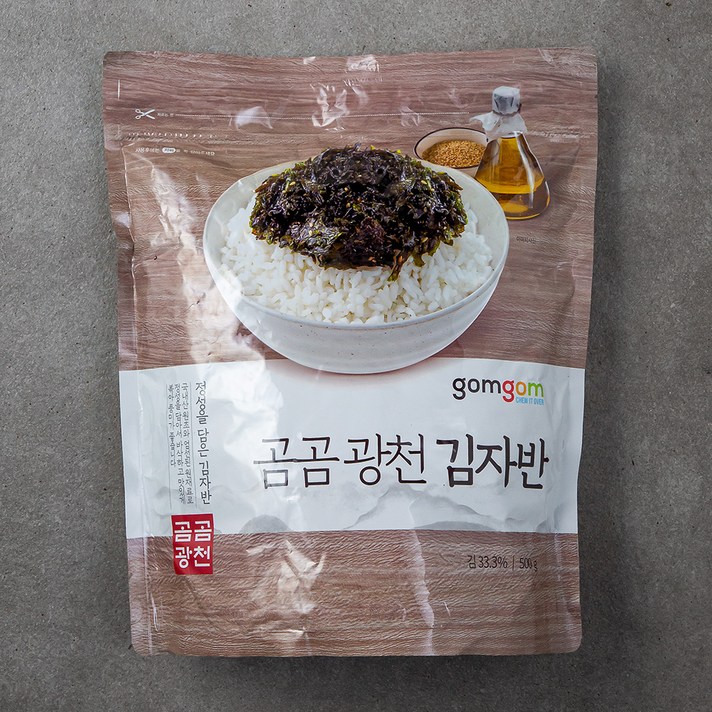 곰곰 김자반 대용량, 500g, 1개