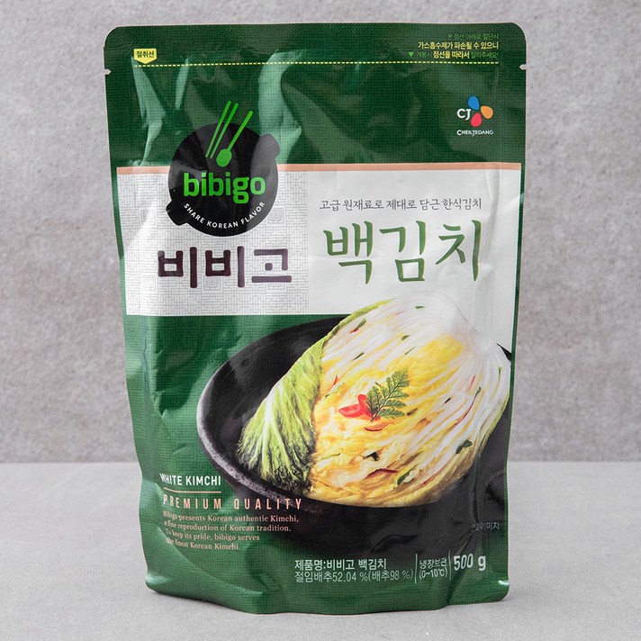 비비고 백김치, 500g, 1개