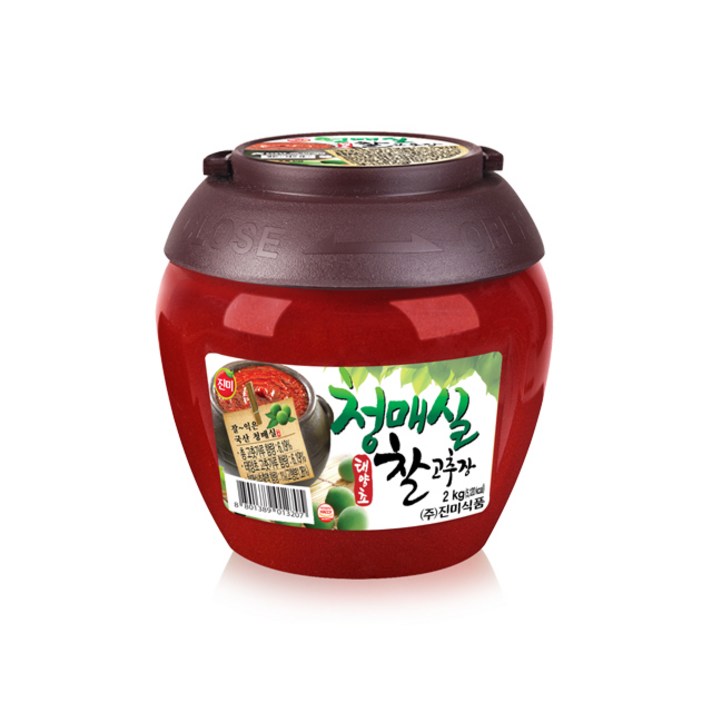 진미 청매실 태양초 찰고추장, 2kg, 1개