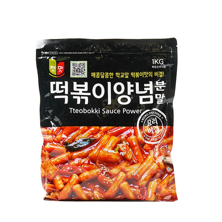 첫맛 떡볶이 양념 분말, 1개, 1kg