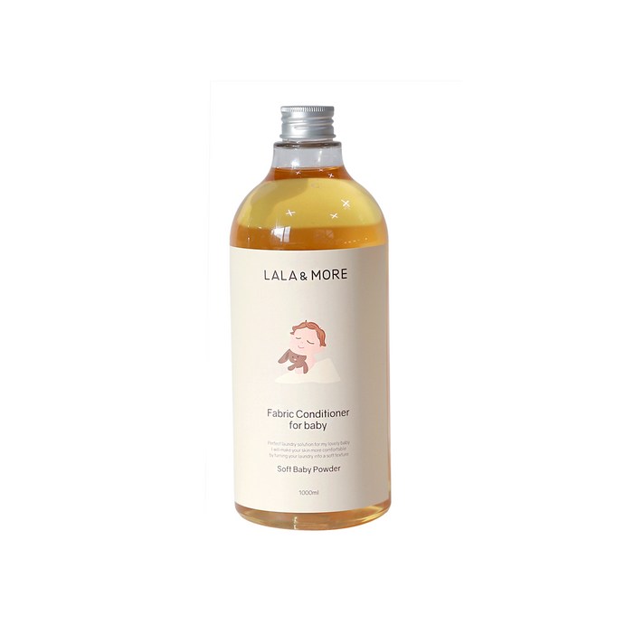 라라앤모어 아기옷 섬유유연제 베이비파우더향, 1000ml, 1개