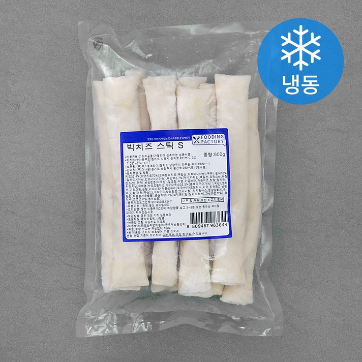 푸딩팩토리 고구마무스 치즈스틱 S (냉동), 60g, 10개