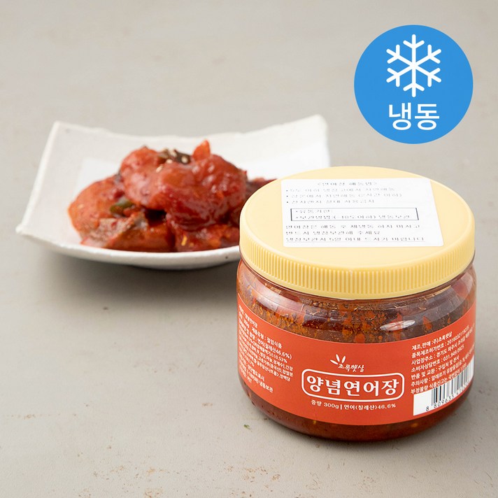 초록햇살 양념연어장 (냉동), 300g, 1개