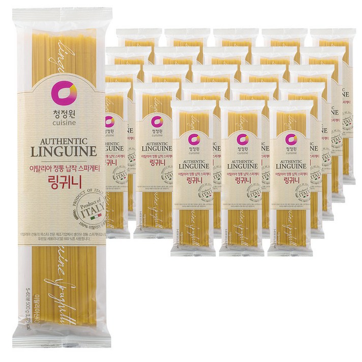 청정원 링귀니 스파게티면, 500g, 24개