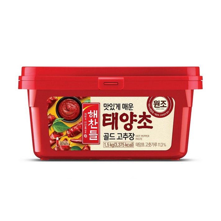 해찬들 태양초 골드 고추장, 1.5kg, 1개