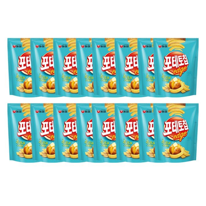 포테토칩 엣지 통감자구이맛, 50g, 16개