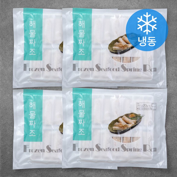 해물짜조 14ea (냉동), 280g, 4개