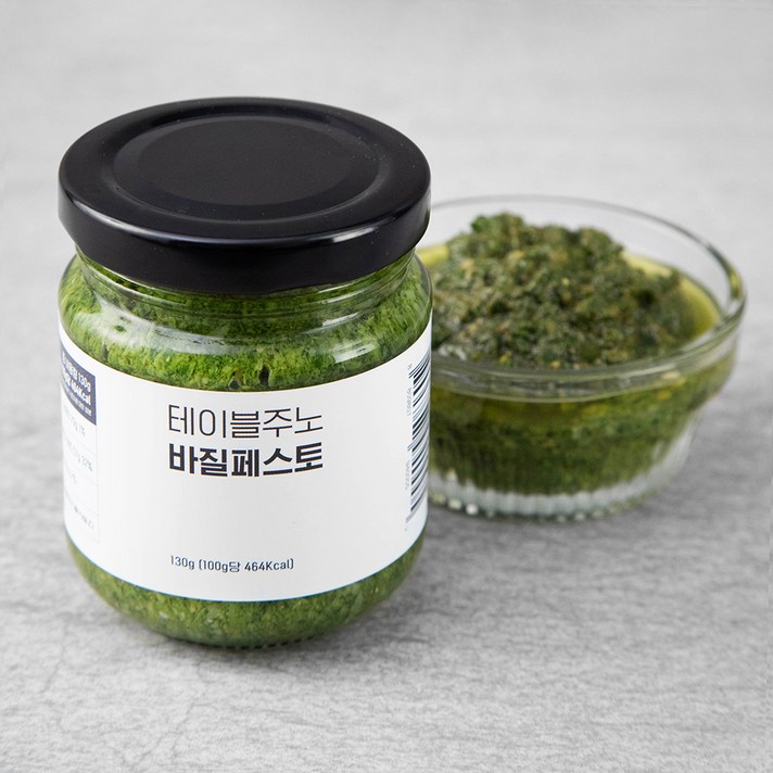 테이블주노 바질페스토, 130g, 1개