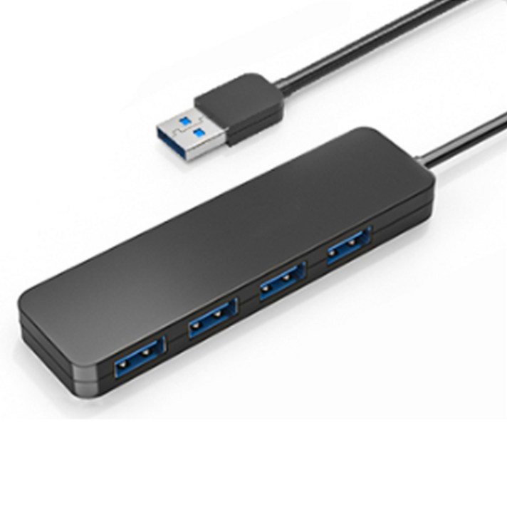 만듦 4포트 USB 3.1 Gen1 허브 20cm