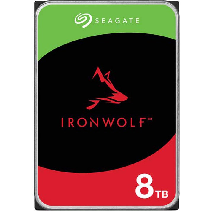 씨게이트 아이언울프 NAS 3.5 SATA HDD, ST8000VN002, 8TB