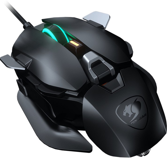 쿠거 DUALBLADER RGB 게이밍 유선 마우스, COUGAR DUALBLADER, 혼합색상