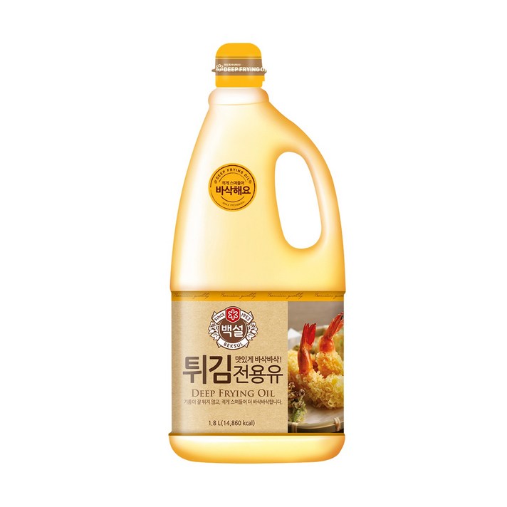 백설 튀김전용유, 1.8L, 1개