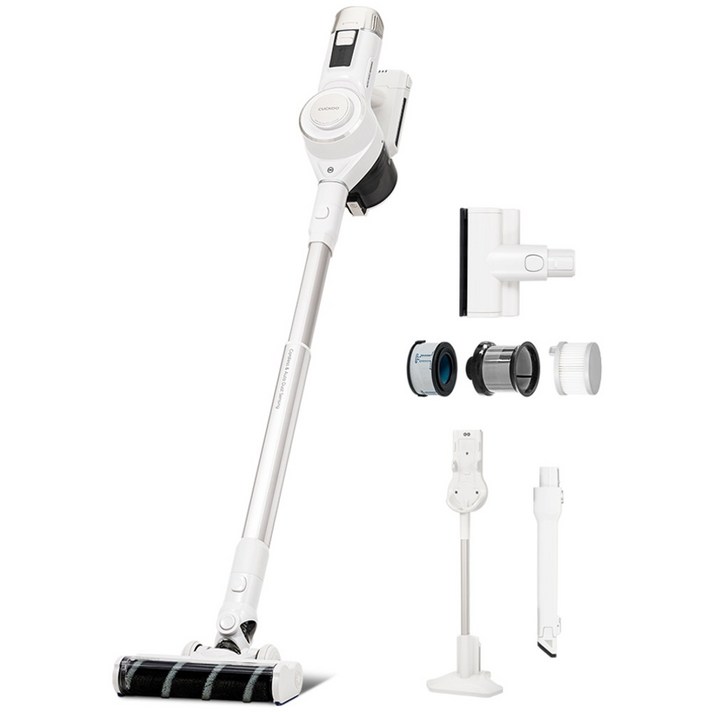 쿠쿠 인스퓨어 파워클론 무선청소기 CVC-AE1420NW, 화이트