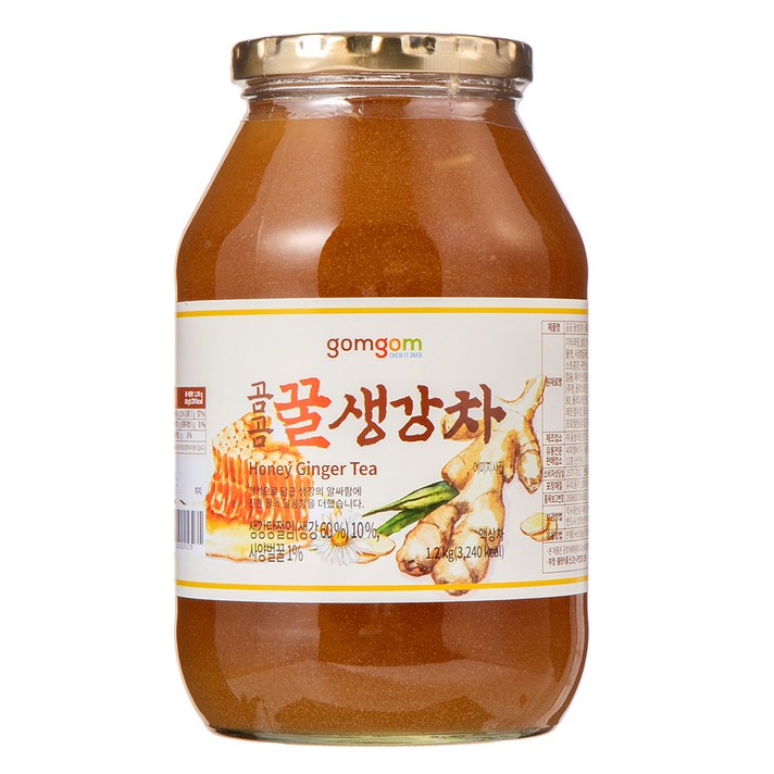 곰곰 꿀생강차 1.2kg, 1개