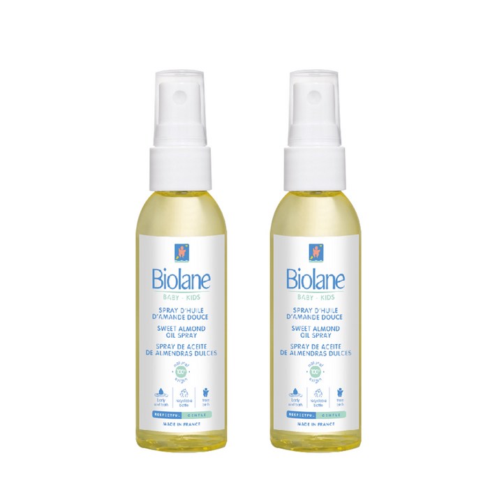 비올란 베이비 스위트 아몬드 오일 스프레이, 75ml, 2개