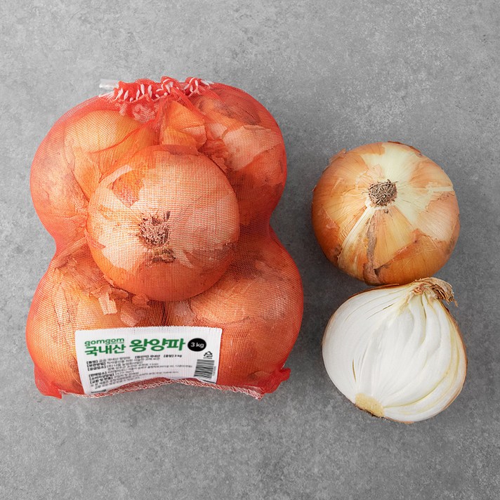 국내산 왕양파, 3kg, 1봉