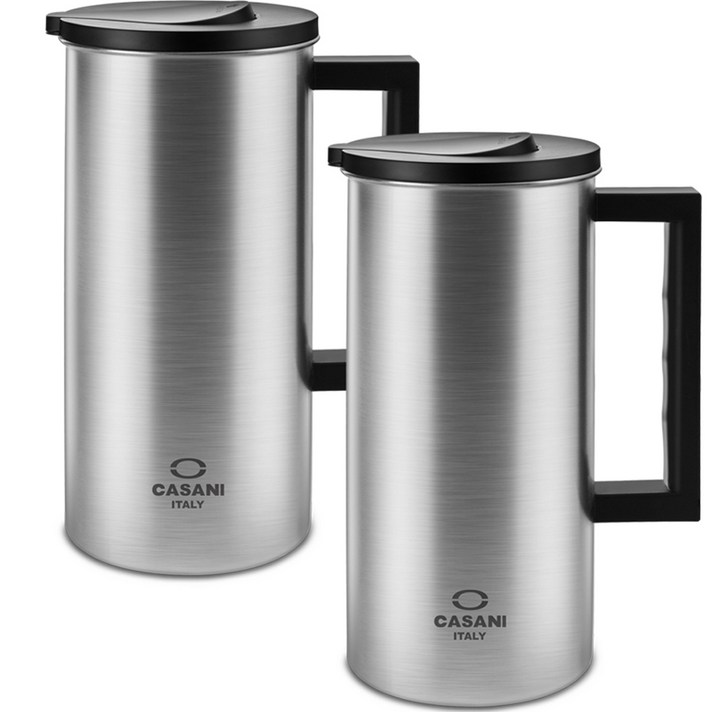 까사니 스텐 물병 2p, 혼합색상, 1600ml
