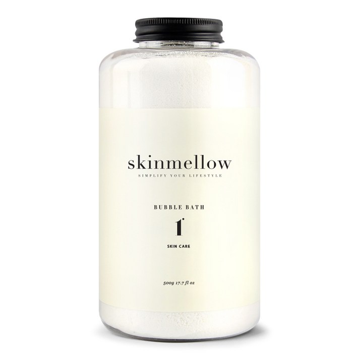 스킨멜로우 버블바스 올인원 입욕제 라벤더, 500g, 1개