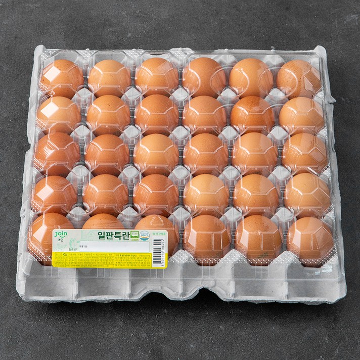 조인 무항생제 인증 일판 특란 30구, 1800g, 1개