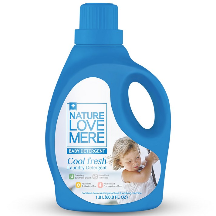 네이쳐러브메레 쿨프레쉬 유아 세제 1800ml, 1개