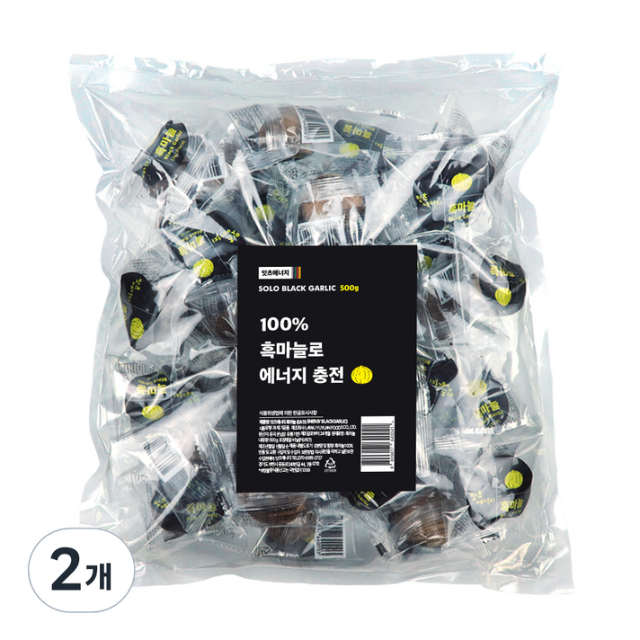 잇츠에너지 흑마늘, 500g, 2개