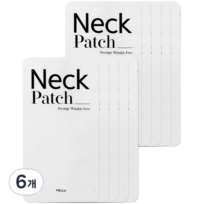 벨라 프레스티지 링클 프리 넥 패치 45g, 5개입, 6개