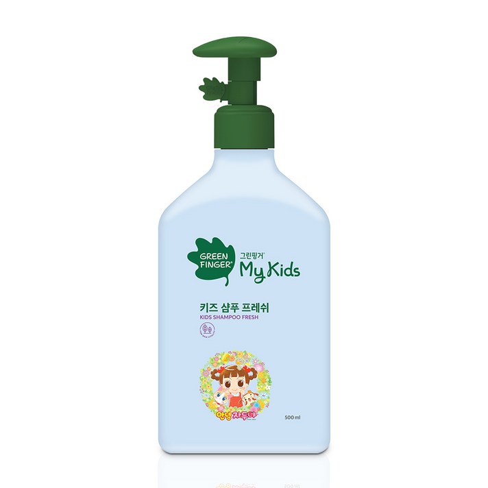 그린핑거 마이키즈 샴푸 프레쉬, 1개, 500ml