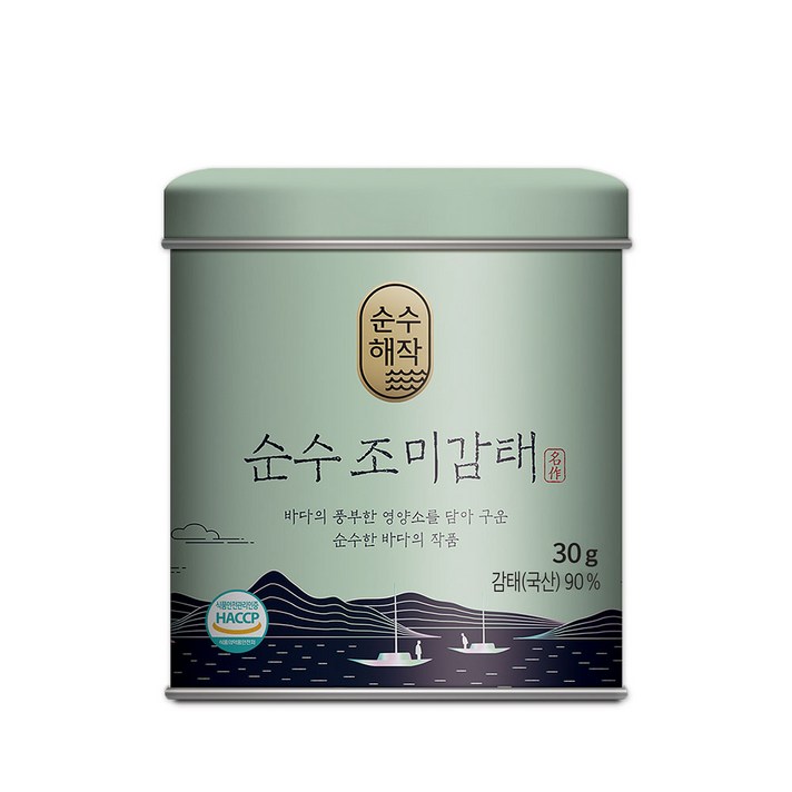 순수 조미감태, 30g, 1개
