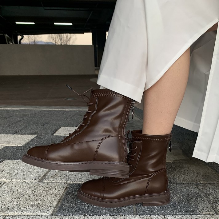 레이스업 워커 부츠 sn685