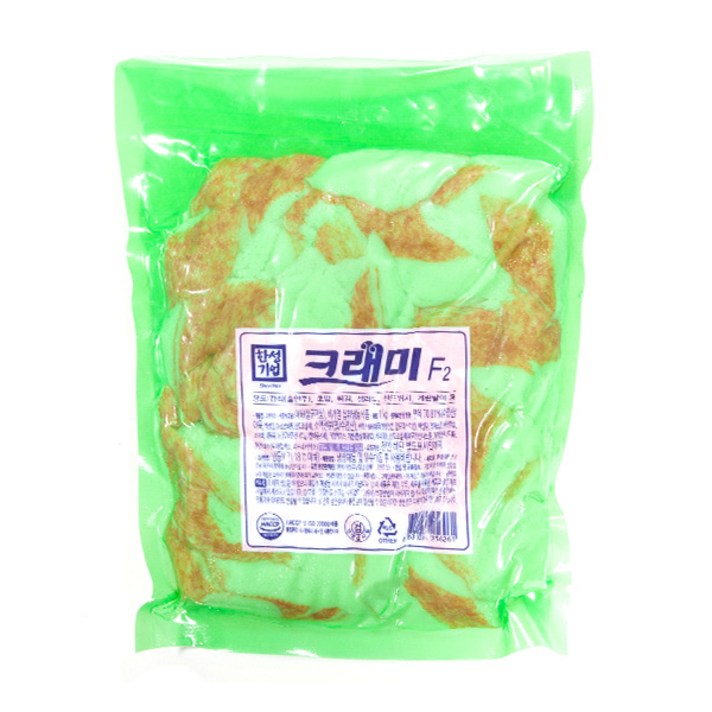 한성 냉동 크래미F2 1Kgx10개 1박스, 한성 크래미F2 1Kgx10개 냉동
