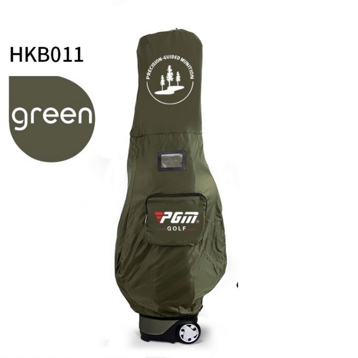 PGM 골프 표준 텔레스코픽 가방 비 코트 먼지 커버 안티-UV 방수 HKB011 wholese, 녹색