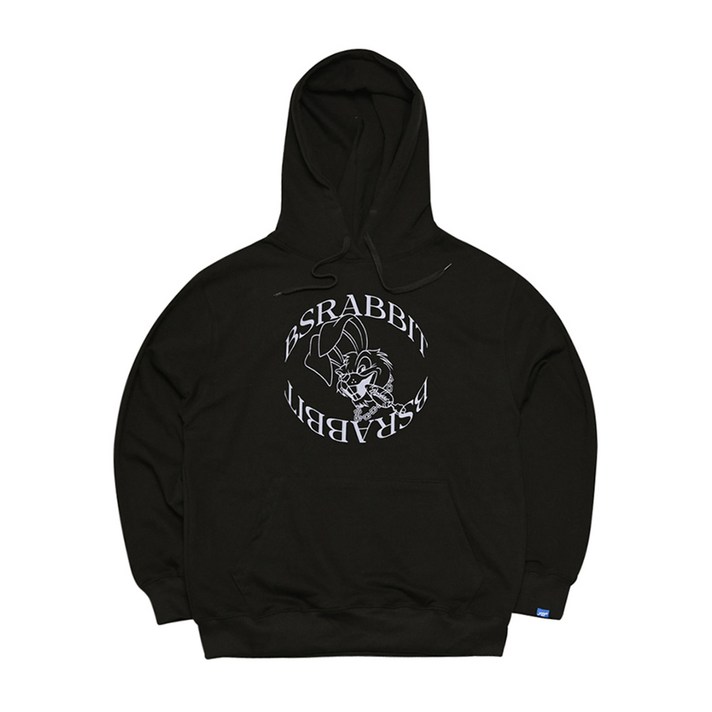비에스래빗 2223 BSRABBIT BUNNY HOODIE BLACK 스노우 보드복 후드 후디